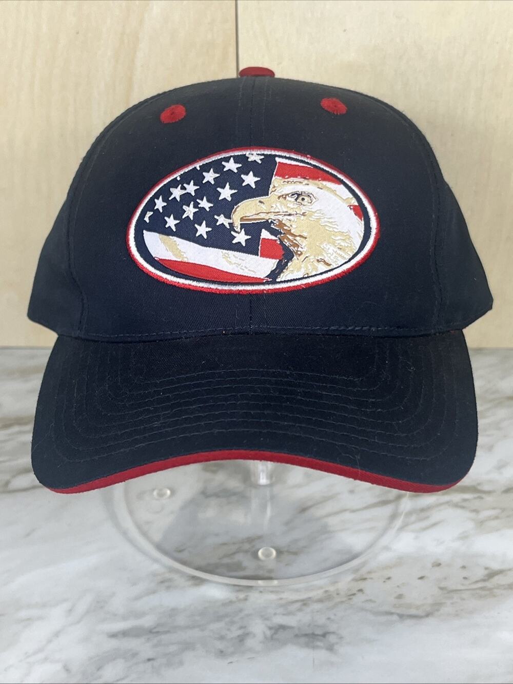 Captivating Headgear NWT Patriotic Bald Eagle Hat